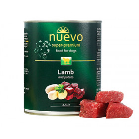 Nuevo Super Premium Lamb and Potato Храна за кучета с агнешко и картофи 